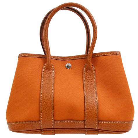 hermes glow orange tote